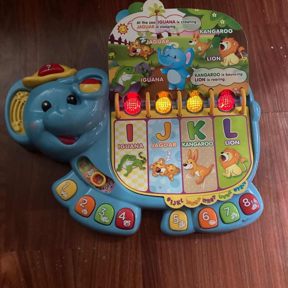 Vtech Touch and Teach Elephant